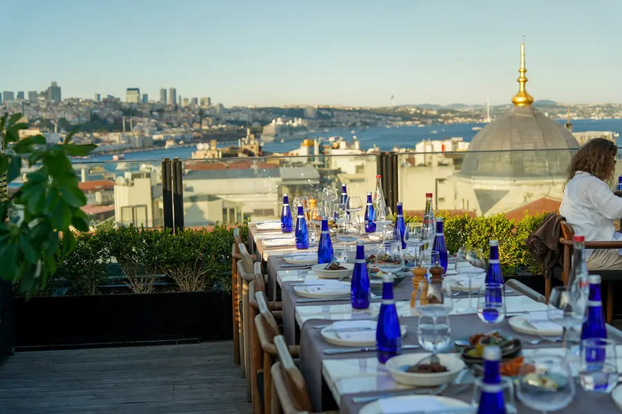Terrace reception